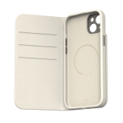 Moshi Overture för iPhone 15 Plus - Äggtoddy vit