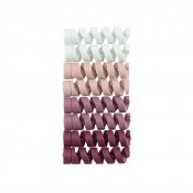 Bluelounge CableCoil Mini - 9-pack - Ombre Blush