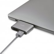 Moshi USB-C till dubbell-A Adapter
