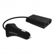 Kanex GoPower Shareable Car Charger - 4 USB portar för hela bilen