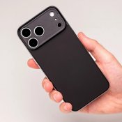 Süti silikon PhoneBack för iPhone 18 Pro - Kolsvart