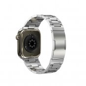 KeyBudz Spectra -sarjan Apple Watch -ranneke (Large) - Ruostumaton teräs