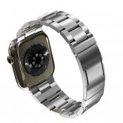 KeyBudz Spectra -sarjan Apple Watch -ranneke (Large) - Ruostumaton teräs