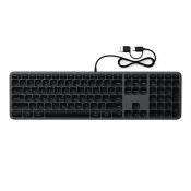 Satechi LX3 Slim USB-C tangentbord - nordisk layout - Rymdsvart