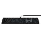 Satechi LX3 Slim USB-C tangentbord - nordisk layout - Rymdsvart