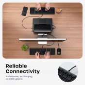 Satechi LX3 Slim USB-C tangentbord - nordisk layout - Rymdsvart