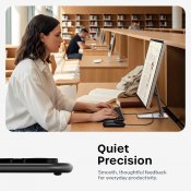 Satechi LX3 Slim USB-C tangentbord - nordisk layout - Rymdsvart