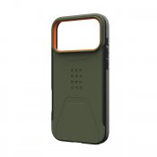 UAG Civilian Case för iPhone 17 Pro Max - Oliv/Orange
