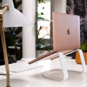 Twelve South Curve SE för MacBook - Vitt bordsstativ för laptops