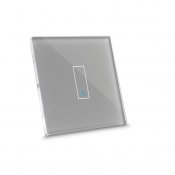 Iotty Smart Switch frontplade 1-ramme - Grå
