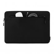 Pipetto beskyttende MacBook-etui 16" med Memory Foam og ekstra oppbevaringsplass - Svart