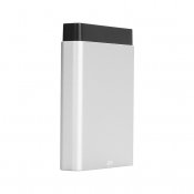 Just Mobile AluCharge Ultra Thin 4-Port USB Charger for Simultaneous Charging - Sleek Aluminum, Compact Design, Travel Ready
