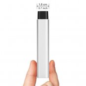 Just Mobile AluCharge Ultra Thin 4-Port USB Charger for Simultaneous Charging - Sleek Aluminum, Compact Design, Travel Ready