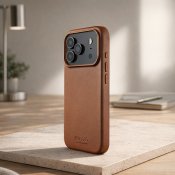 Mujjo Læderetui til iPhone 17 Pro Max - Tan