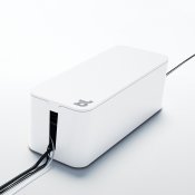 Bluelounge Cablebox - The original of the Blue Lounge! Flame-resistant cord storage - White