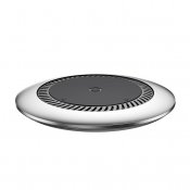 Baseus Whirlwind Wireless Quick Charger for Smartphones with QI - Silver