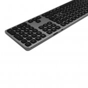 Satechi Trådlöst tangentbord för upp till 3 enheter - Nordisk Layout - Space Gray