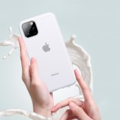 Baseus Silkonfodral för iPhone 11 Pro Max - Rosa