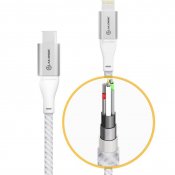 ALOGIC Ultra USB-C till Lightning-kabel 1,5 m - Silver