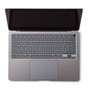 Philbert Keyboard Cover for MacBook Air 2018 - Transparent/Black
