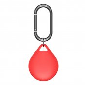 Keybudz Secure Dock för AirTag  2-pack - Röd