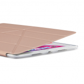 Pipetto iPad 10,2-tums Metallic Origami-fodral med TPU-baksida - Roséguld