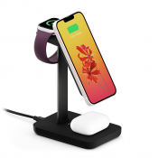 Twelve South HiRise Three - wireless charging with MagSafe for your Apple devices - Black