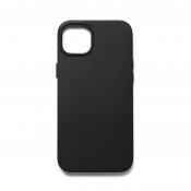 Mujjo Full Leather Case with MagSafe for iPhone 14 - Black