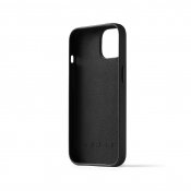 Mujjo Full Leather Wallet Case for iPhone 14 - Black