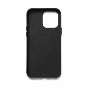 Mujjo Full Leather Case med MagSafe för iPhone 14 Pro Max - Svart