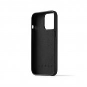 Mujjo Full Leather Wallet Case for iPhone 14 Pro - Black