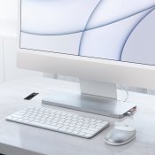 Satechi USB-C Slim Dock for 24" iMac - Silver
