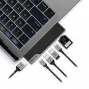 ALOGIC Ultra USB-C Dockingstasjon NANO Gen 2 - HDMI, USB, minnekortleser og 100 W PD - Space grey