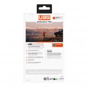 UAG Monarch Pro -suojakuori Samsung Galaxy S26 Ultra -puhelimelle - Kevlar poltettu oranssi
