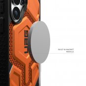 UAG Monarch Pro -suojakuori Samsung Galaxy S26 Ultra -puhelimelle - Kevlar poltettu oranssi