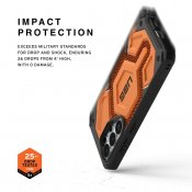 UAG Monarch Pro -suojakuori Samsung Galaxy S26 Ultra -puhelimelle - Kevlar poltettu oranssi