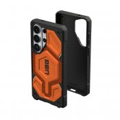 UAG Monarch Pro -suojakuori Samsung Galaxy S26 Ultra -puhelimelle - Kevlar poltettu oranssi