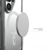 UAG Trooper Case with Magnet for Samsung Galaxy S26 Ultra - Clear/Ash