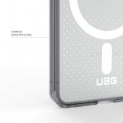 UAG Dot True Clear Cover med magnet til Samsung Galaxy S26 - Iske/aske