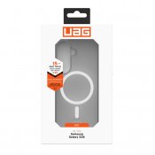 UAG Dot True Clear Cover med magnet til Samsung Galaxy S26 - Iske/aske