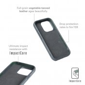 Mujjo iPhone 15 Pro Max Impact Case - Stålblå
