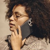 Mujjo iPhone 15 Pro Max Impact Case - Stålblå