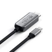 Satechi USB-C - HDMI 2.1 8K-kaapeliin - HDMI 2.1 8K-kaapeliin - Avaruuden harmaa