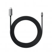 Satechi USB-C - HDMI 2.1 8K-kaapeliin - HDMI 2.1 8K-kaapeliin - Avaruuden harmaa