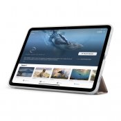 Pipetto origami No.1-etui for iPad Air 11 (2024) / iPad Air 10.9 (2022/2020) - Metallisk rosa