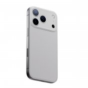 Süti silikoninen PhoneBack iPhone 17 Pro Maxille - Lämmin harmaa