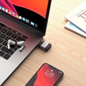 ALOGIC Ultra Mini USB-C VGA-sovittimeen - Avaruuden harmaa