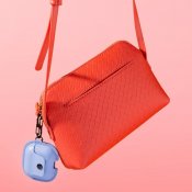 Twelve South airSnap lædercover til Apple AirPods (3. gen.) + etui til trådløs opladning - Cognac Cognac