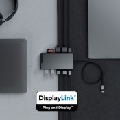 ALOGIC DV3 Universal Triple Display USB-C Hubb - Rymdgrå