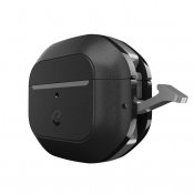 KeyBudz element-sarjan kotelo AirPods 3:lle - Hiilimusta